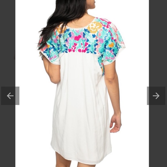 Buddy Love Pastel Embroidered Dress - Picture 3 of 4